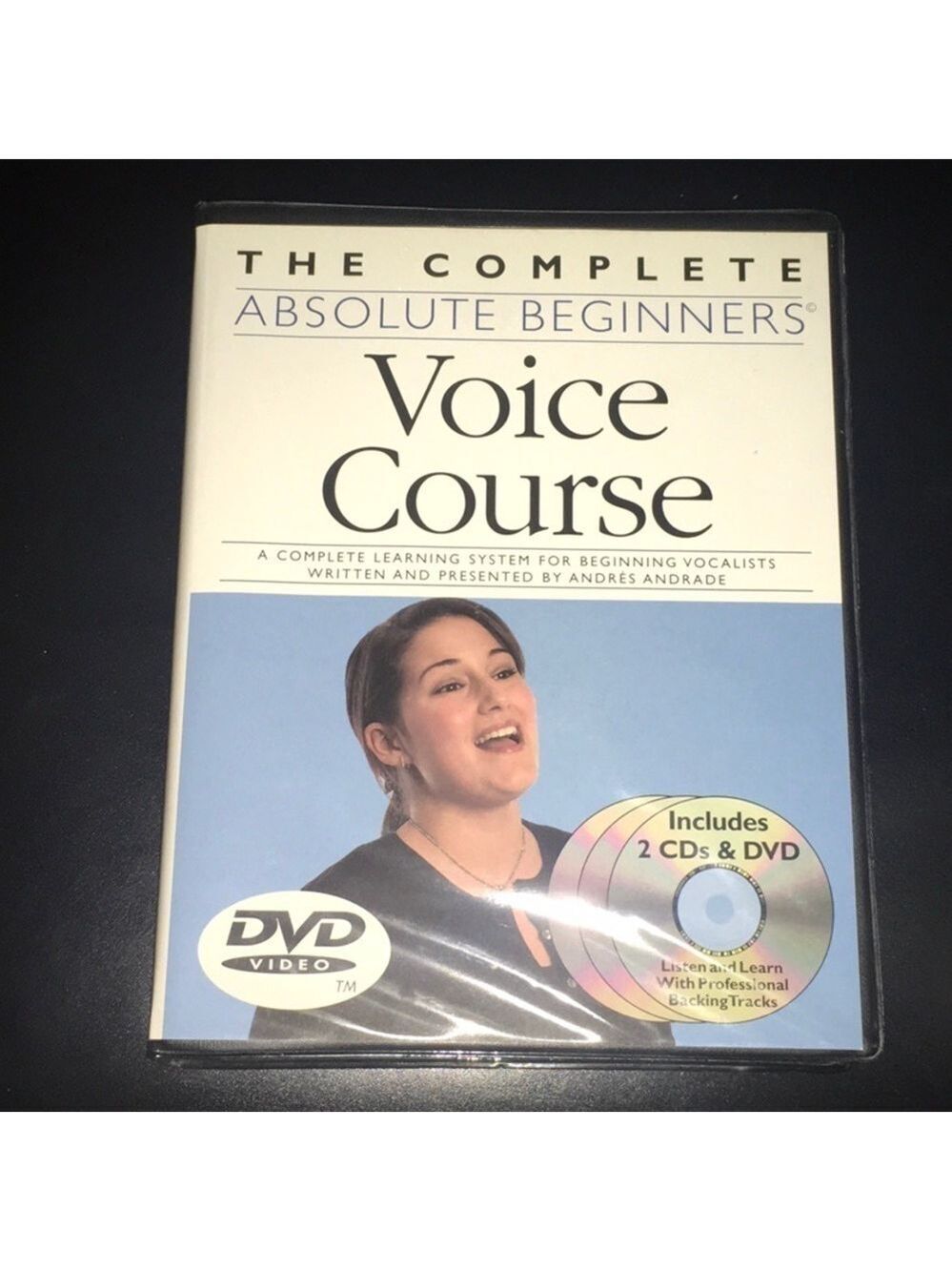 Voice course Singing lessons absolute beginner's voice 2 cds + Dvd learn to sing